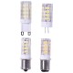3W AC220V-240V/12V Ceramics BA15D G9 G4 base LED Bulb Light warm white cool white Halogen Replacement